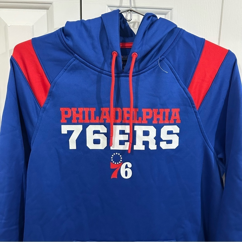 NBA Philadelphia 76ers Hoodie Gray - Picture 2 of 7